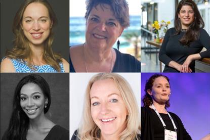 Collage of Tech 100 female leaders: Yael Vizel, La Rhea Pepper, Rana Yared, Clodagh Moriarty, Jo Graham and Jessica Anuna