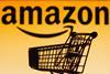 Amazon logo and trolley