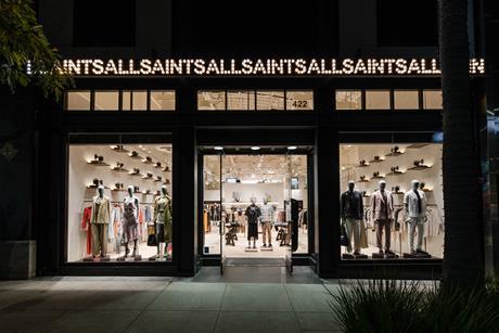 AllSaints store exterior