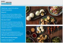 Innovation of the Week - Waitrose uses AI to drive food innovation​