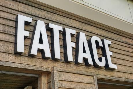 Fat Face store sign