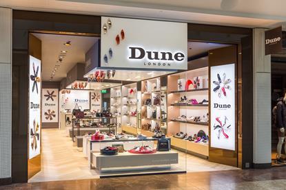 Dune Bristol store exterior