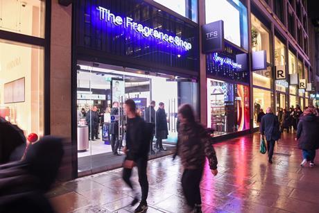 Fragrance Shop Oxford Street exterior