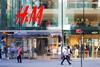 Exterior of H&M New York store