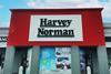 Exterior of Harvey Norman store in Australia