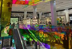 Interior of Saks Off 5th store, New York