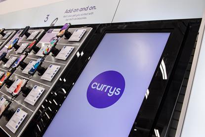 Currys tablet in store