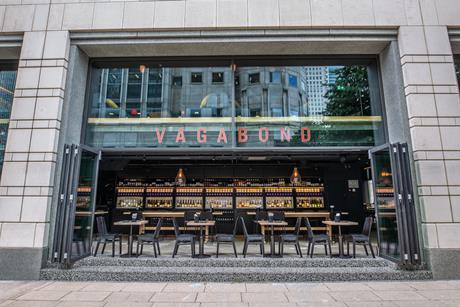 Vagabond bar exterior