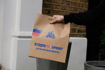 Screwfix delivery package 2