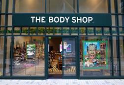 Exterior of The Body Shop store