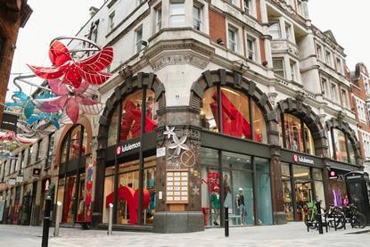 Exterior of Lululemon store, Covent Garden, London