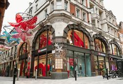 Exterior of Lululemon store, Covent Garden, London