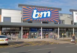 B&M Stafford store exterior