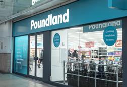 Poundland store exterior