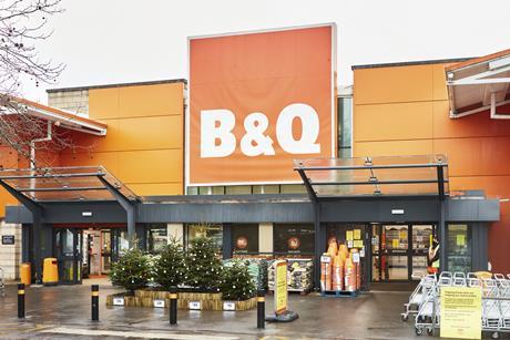 Exterior of B&Q Hedge End store