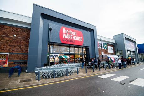 The Food Warehouse store exterior