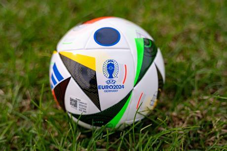 Euro 2024 branded football