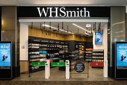 Exterior of WHSmith store