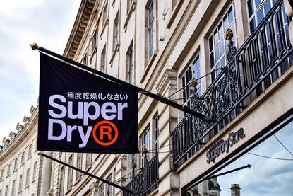 Super Dry flag Regent Street