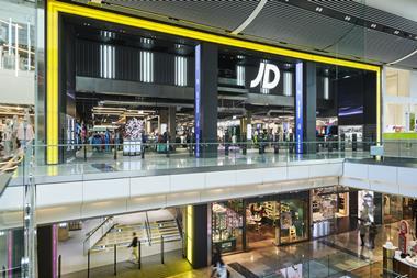 JD Sports Stratford store exterior