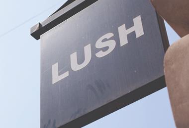 Lush sign