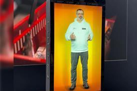 Rewe Group hologram called Robert