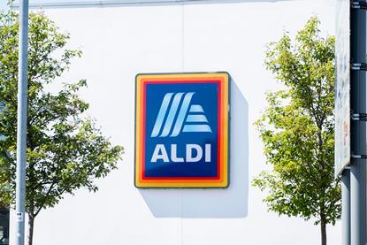 Aldi sign