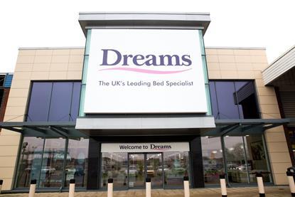 Dreams Warrington fascia