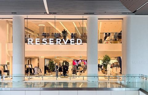 Reserved store exterior