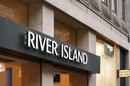 River Island fascia