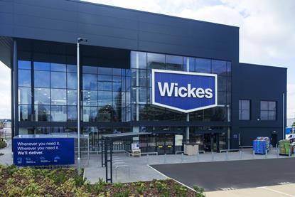 Wickes Crawley store front